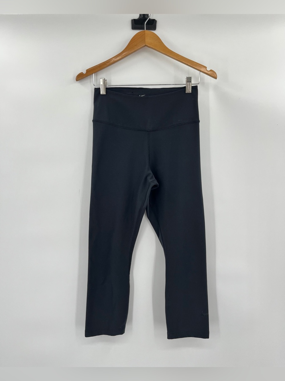 Nike Dri-FIT Cropped High Rise Leggings Black Size Medium M Yoga Gym Running
